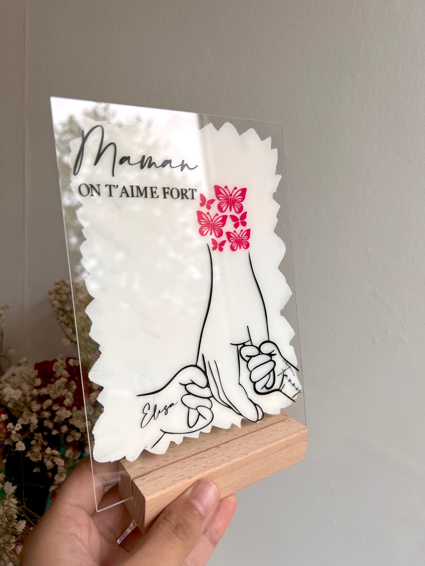 Cadre MAMAN à personnalisé