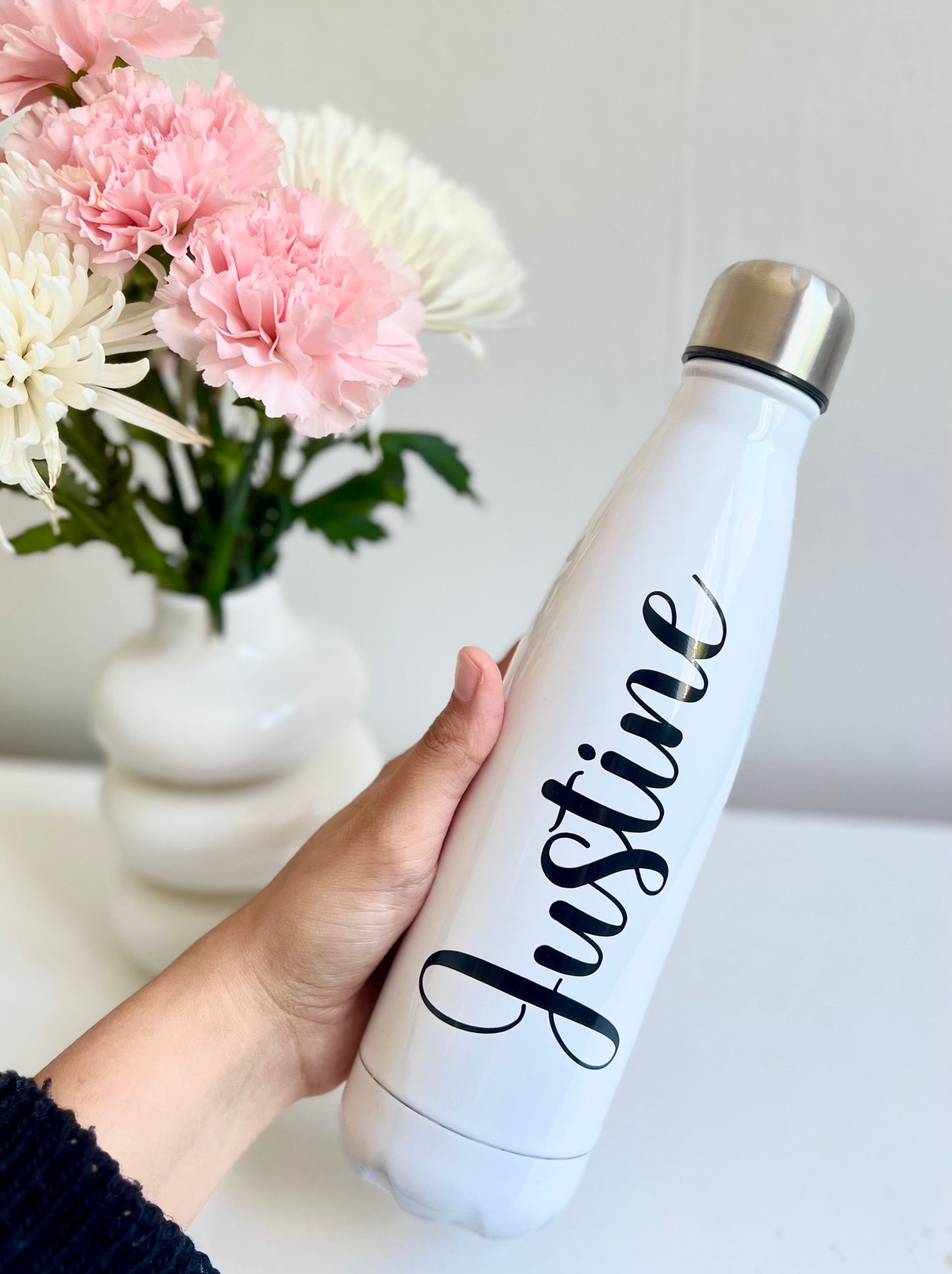 Bouteille d’eau en acier inoxydable (750 ml)