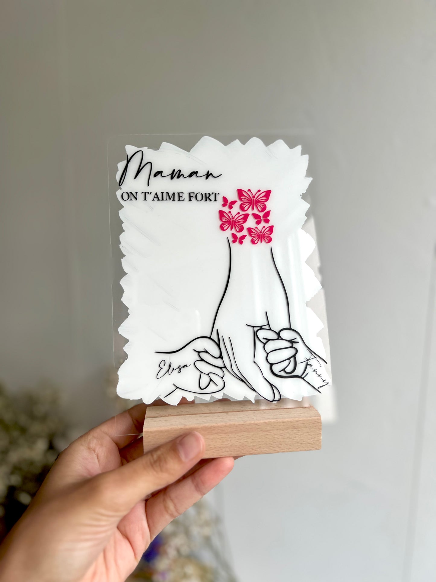 Cadre MAMAN à personnalisé