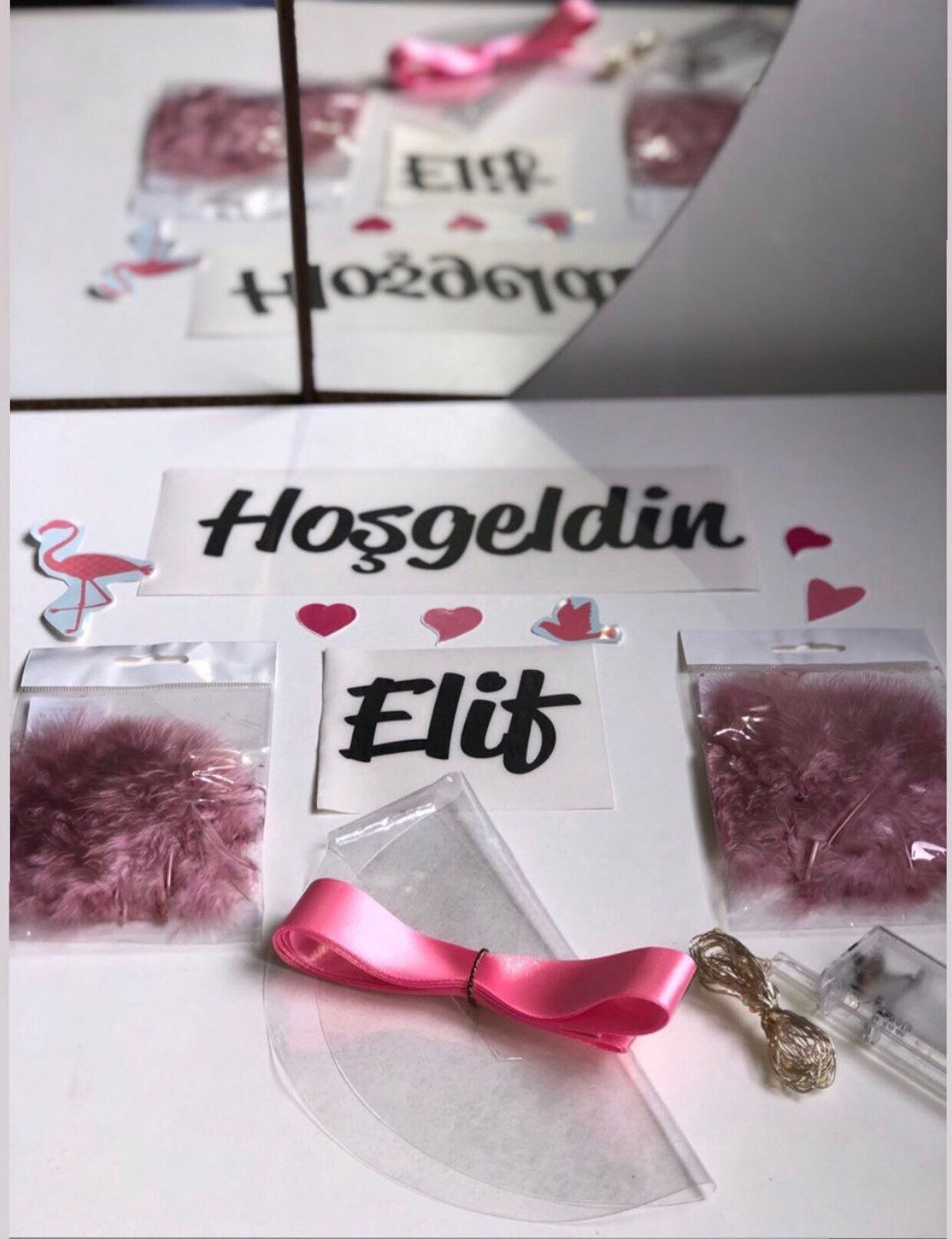 Kit de PETIT Ballon transparent personnalisé