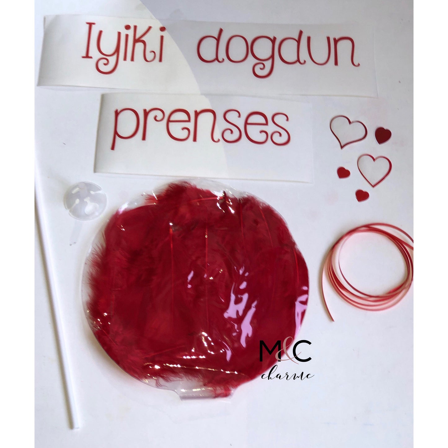 Kit de GROS Ballon transparent personnalisé