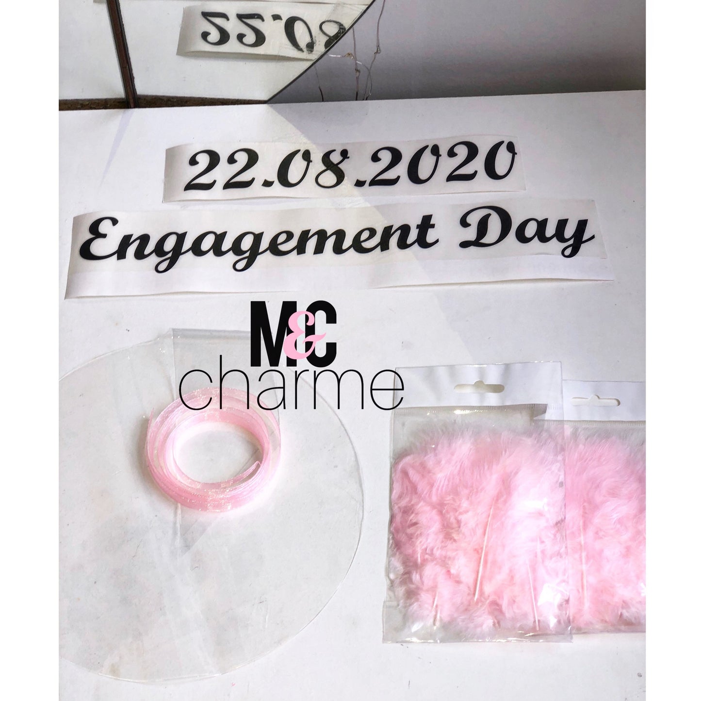 Kit de GROS Ballon transparent personnalisé