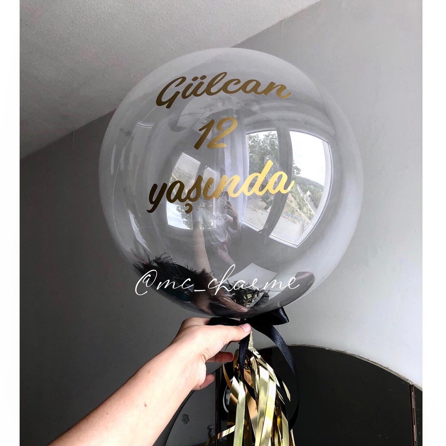 Kit de GROS Ballon transparent personnalisé