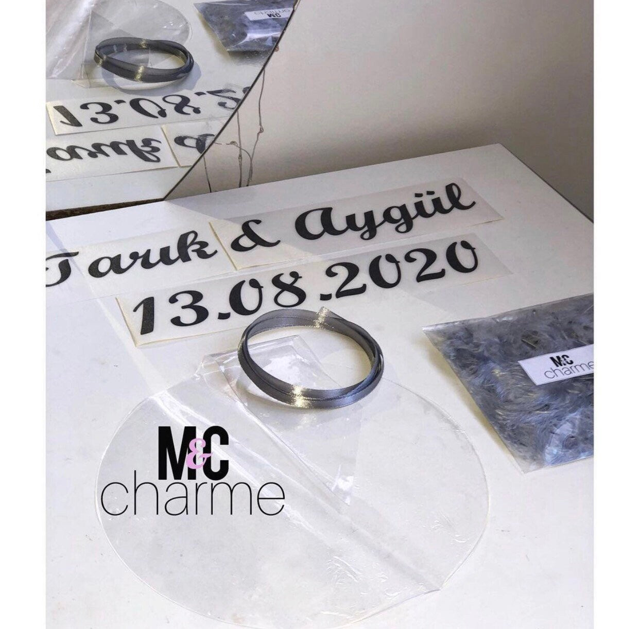 Kit de GROS Ballon transparent personnalisé