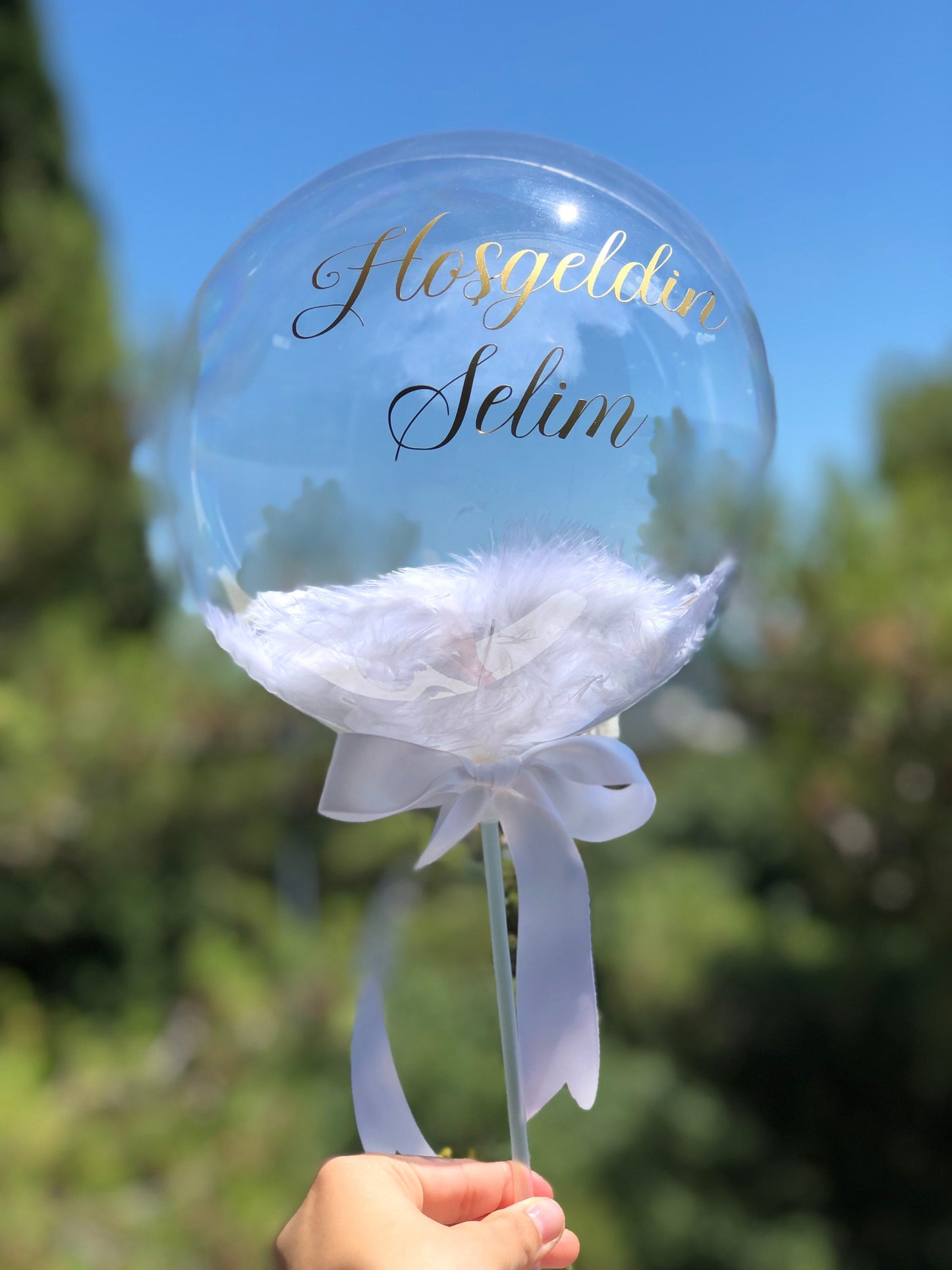 Ballon Cake Topper