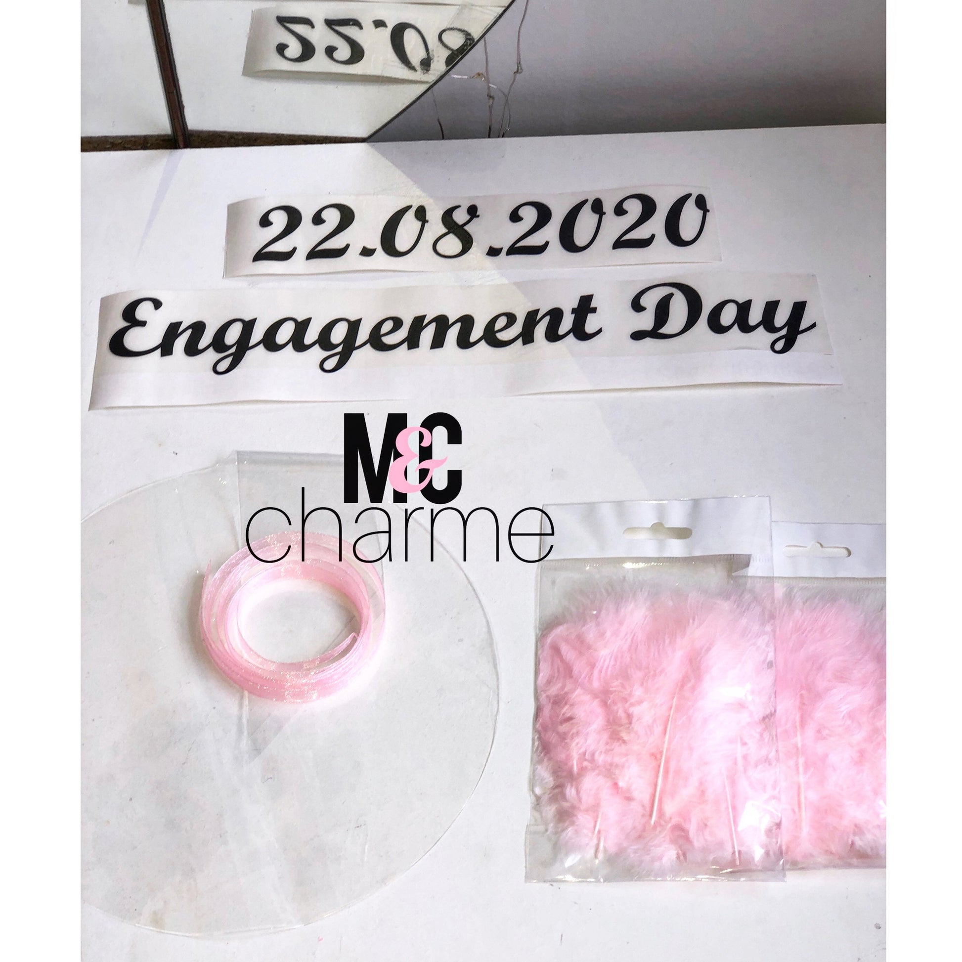 Kit de GROS Ballon transparent personnalisé