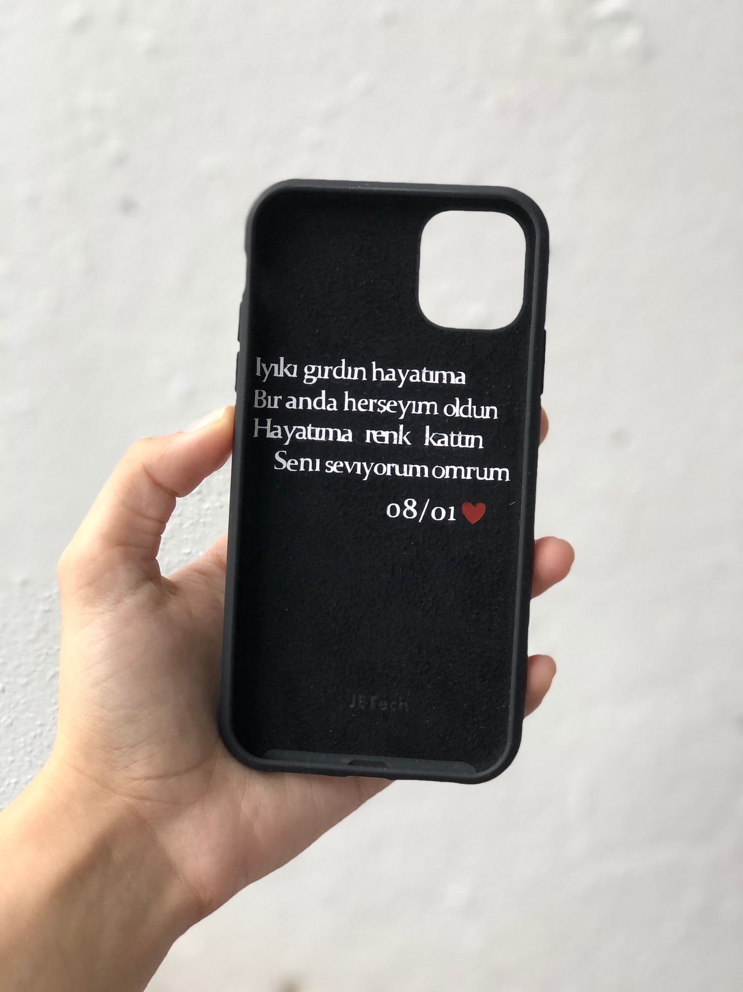 Coque personnalisée de l’intérieur