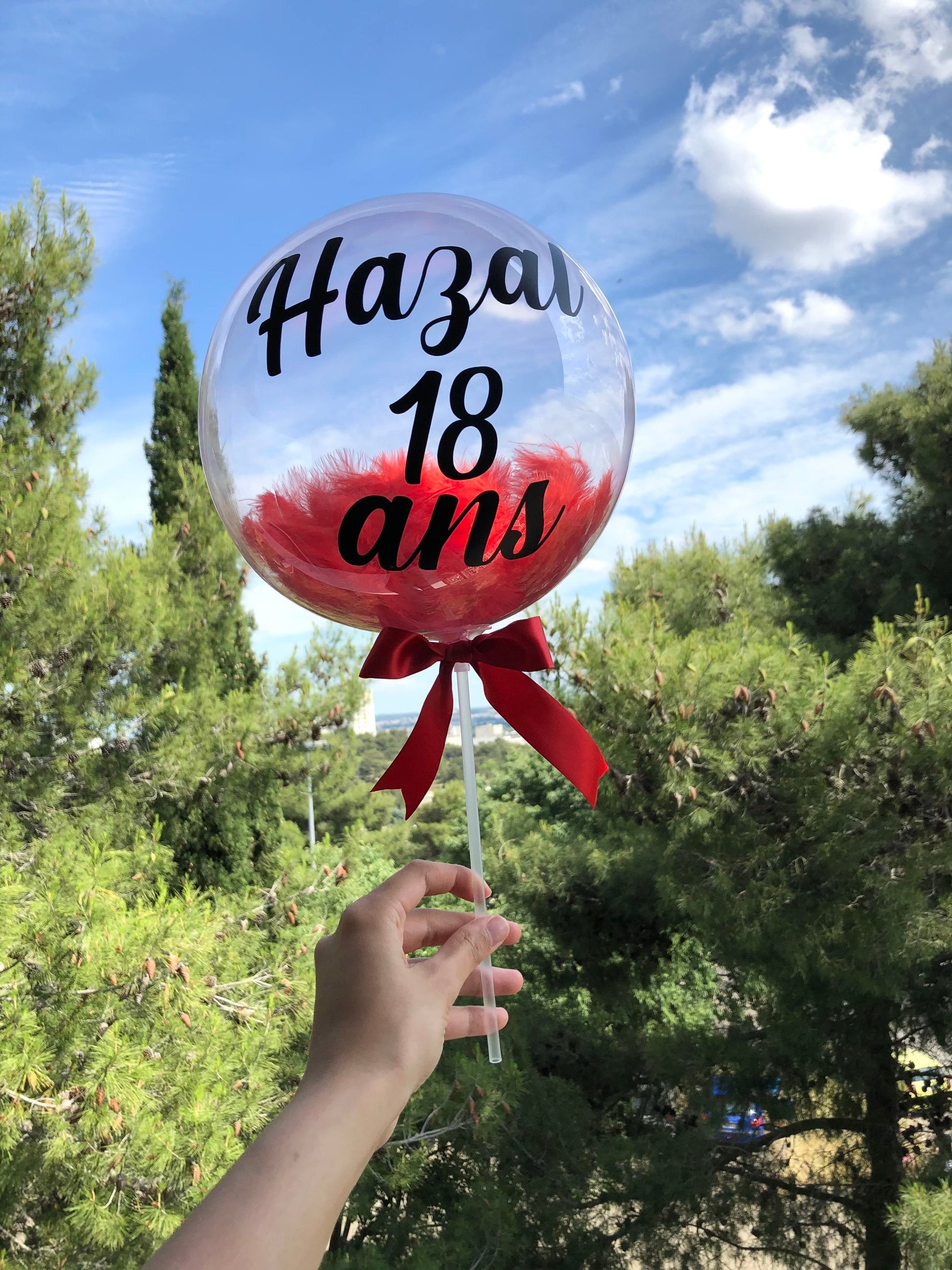 Ballon Cake Topper